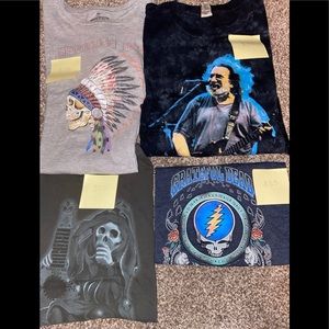 Vintage Grateful Dead Tshirts- XL- Lot of 4